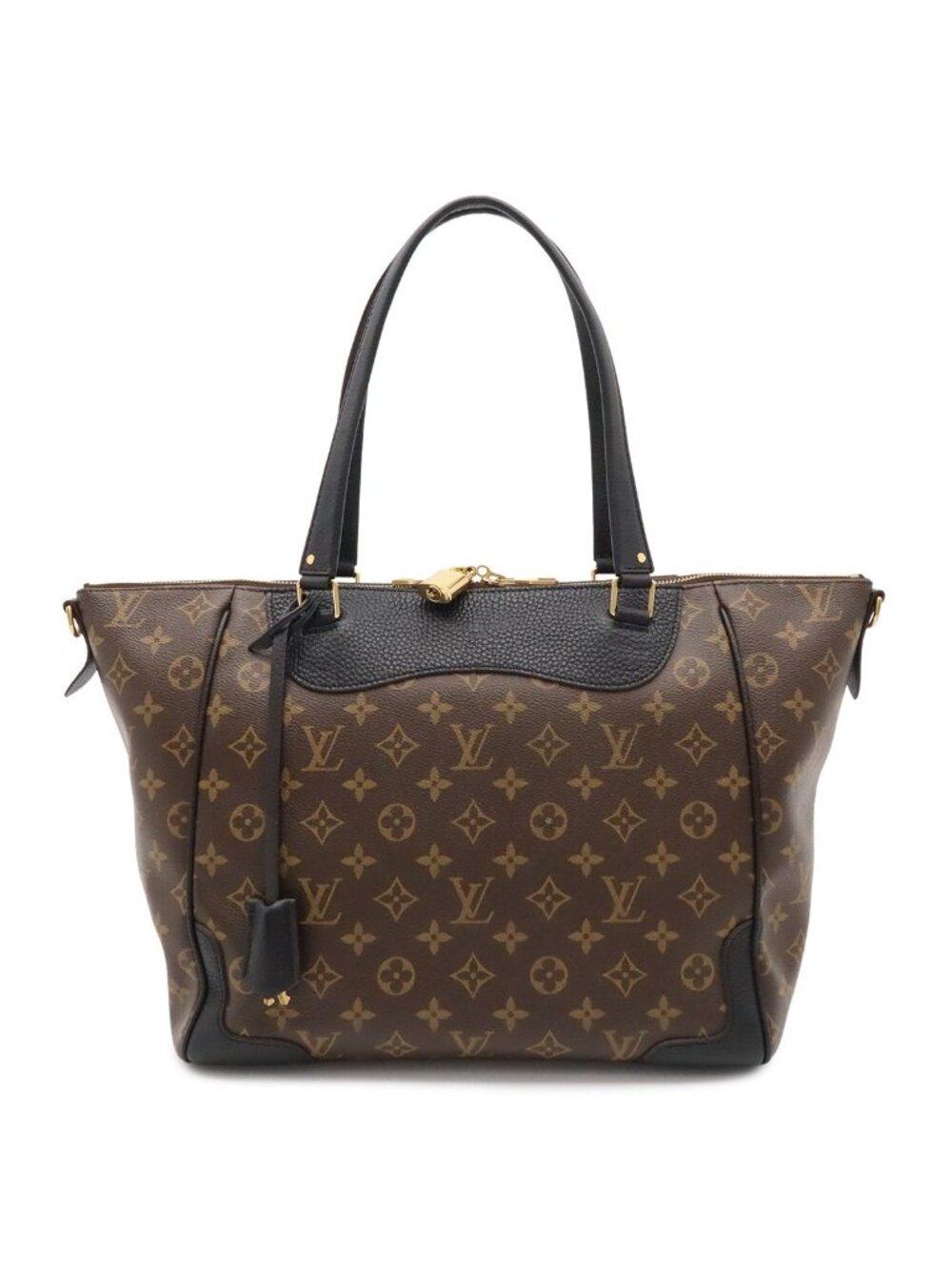 Louis Vuitton Monogram Estrella Tote Shoulder Bag Leather Noir Black